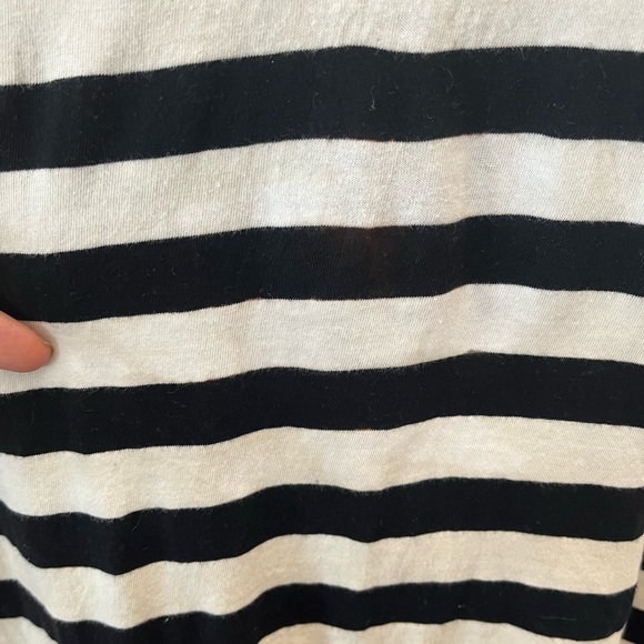 GUCCI Authentic Troumpe L’oeil 2016 Milan Top Sequin Collar Stripe Shirt Blouse - Picture 8 of 11